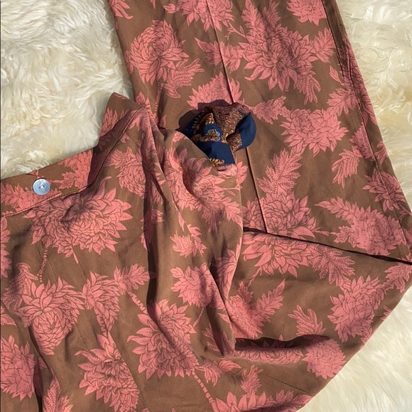 •NOVELLA ROYALE• The Morgan Trouser {silk copper dahlia} - Picture 7 of 9